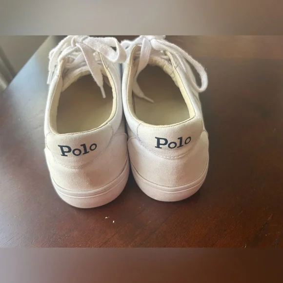 Polo by Ralph Lauren white Canvas Low-Top Sneakers